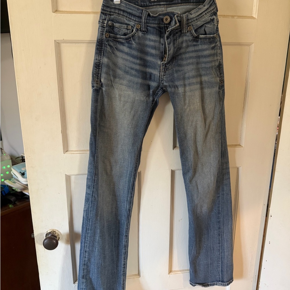 BKE Men's Straight Jeans - Blue